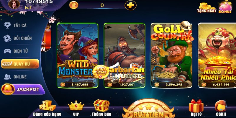 Game slots tại 8US mang đến sự đa dạng không kém với các chủ đề khác nhau